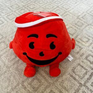 Kool-Aid-Man/Pitcher Plush Stuffed Toy 14” Red by Fiesta Toys